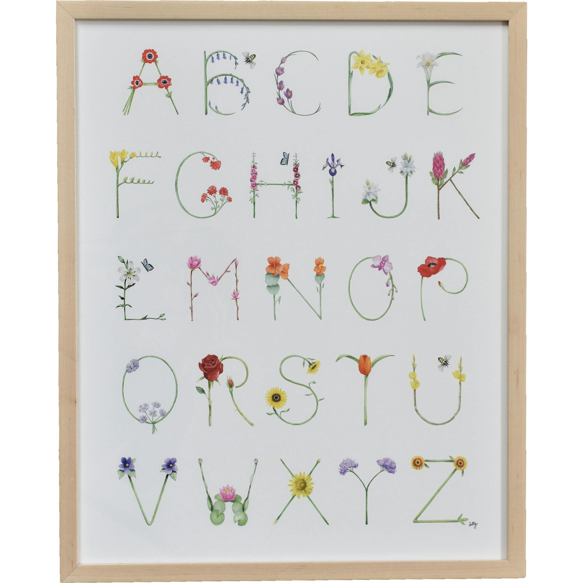 Flower Alphabet