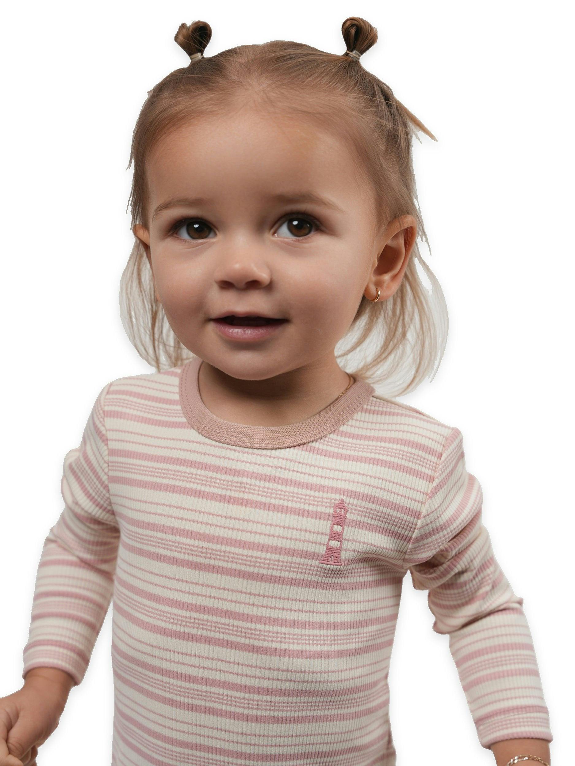 Stripped Lighthouse Onesie