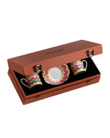 Marrakech Luxury Box Set 2 Pcs. Coffee Cup & Saucer - 6 X H 6