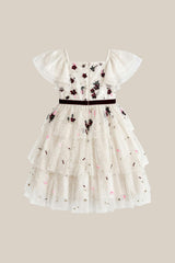 Mini Bellagio Dress in Ivory
