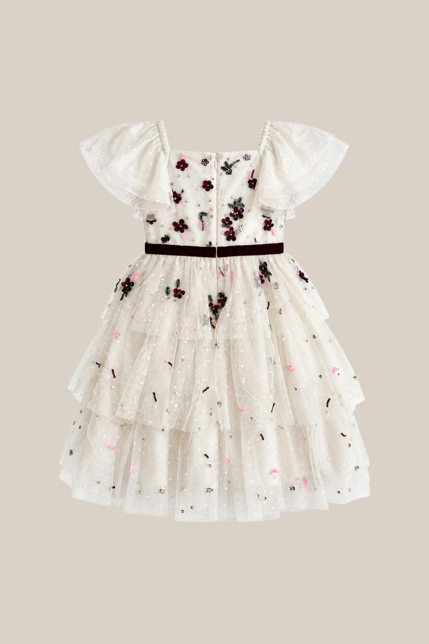 Mini Bellagio Dress in Ivory
