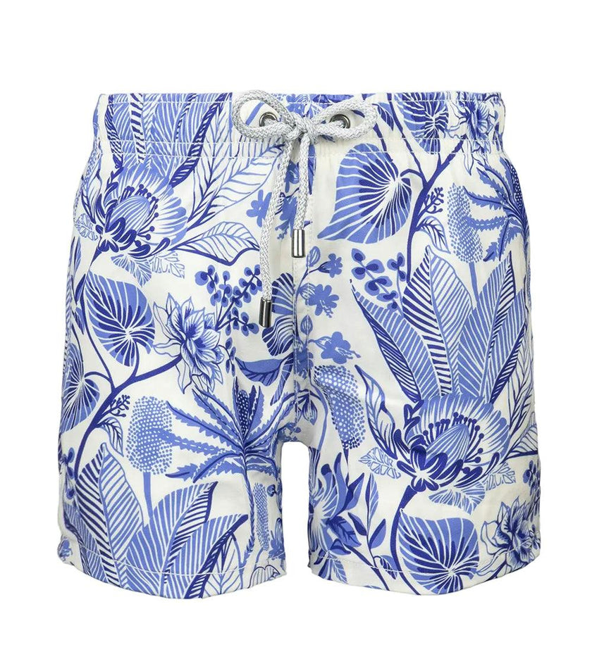 boys swim shorts tropical