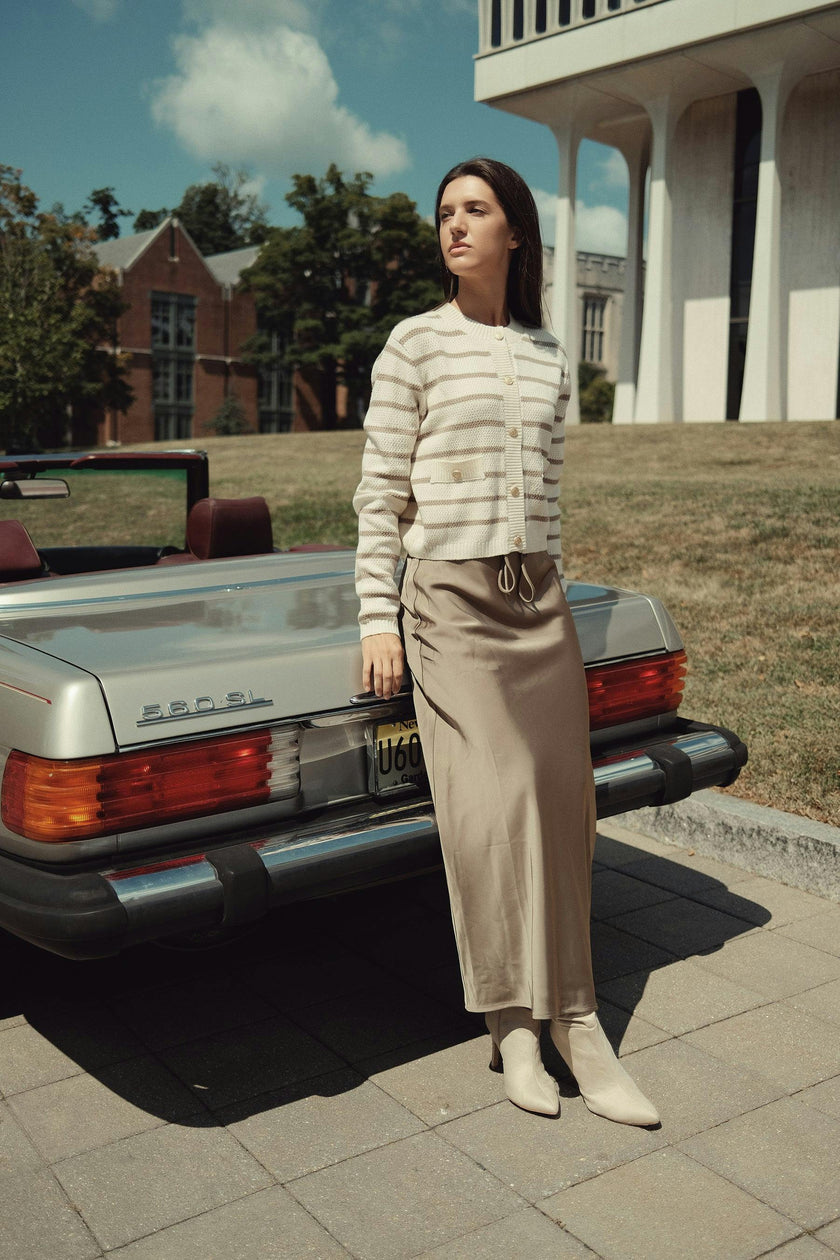 Luxe Satin Skirt