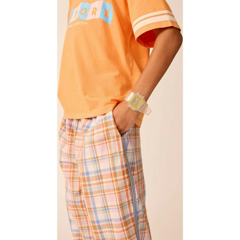 Friday Pant in Park Plaid