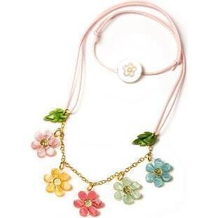 SPR- Colorful Flowers Necklace