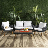 Raldin Rope 4-Piece Outdoor Living Set