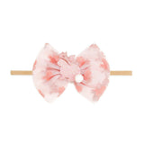 Honey Bunny Easter Tulle Bow Baby Headband