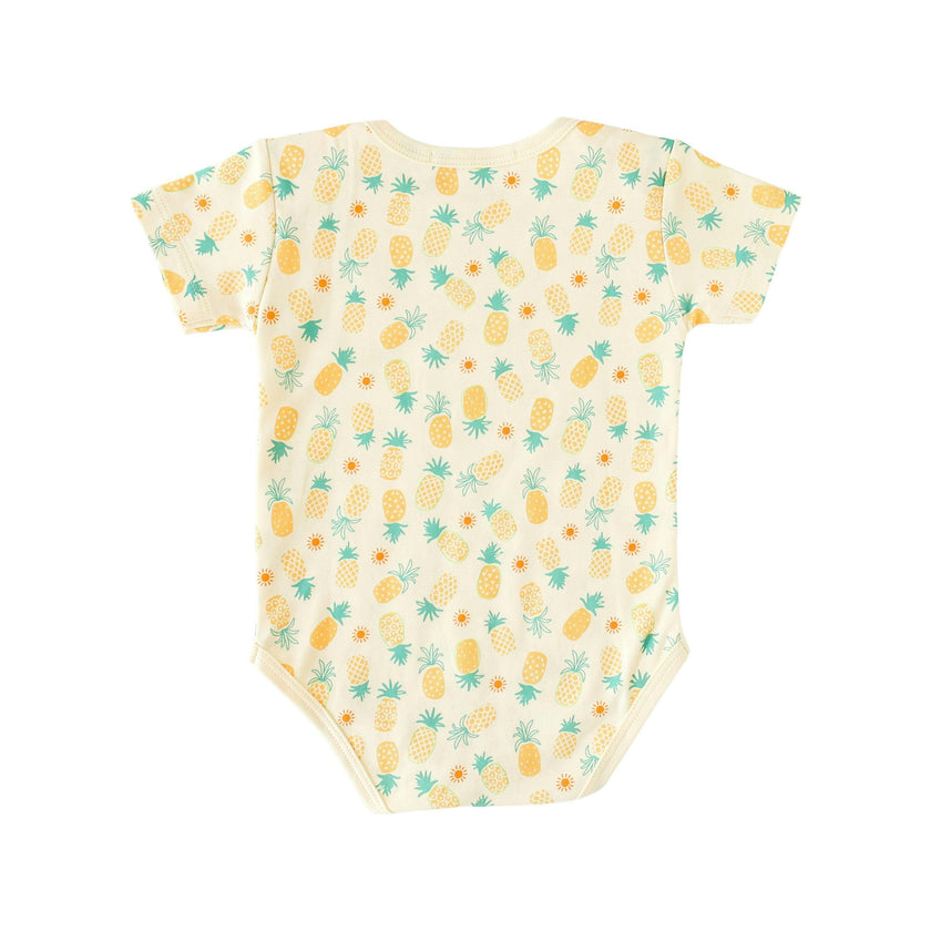 Pineapple Print Onesie