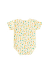 Pineapple Print Onesie