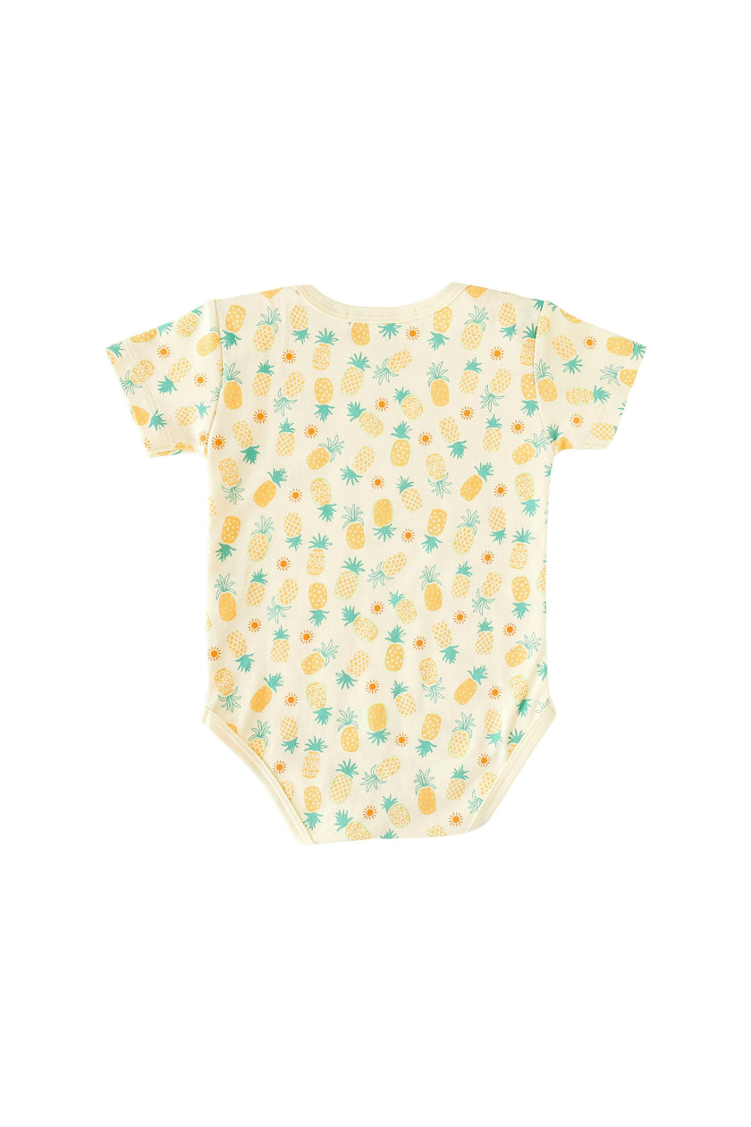 Pineapple Print Onesie