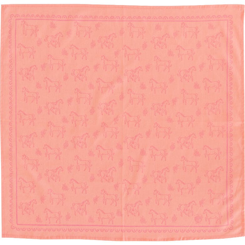 Pony Print Cowgirl Bandana