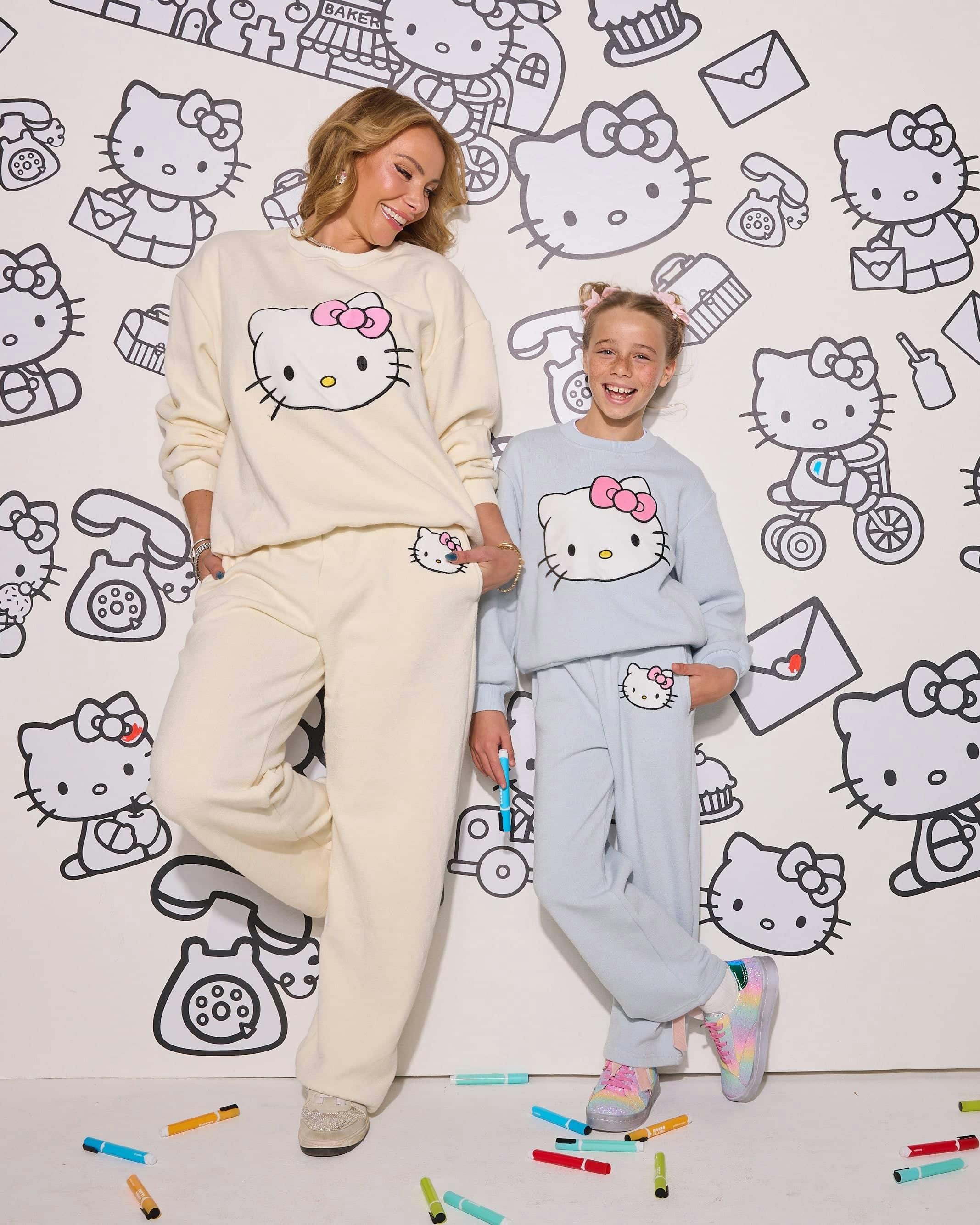 Blue Super Soft Knit Hello Kitty® Set