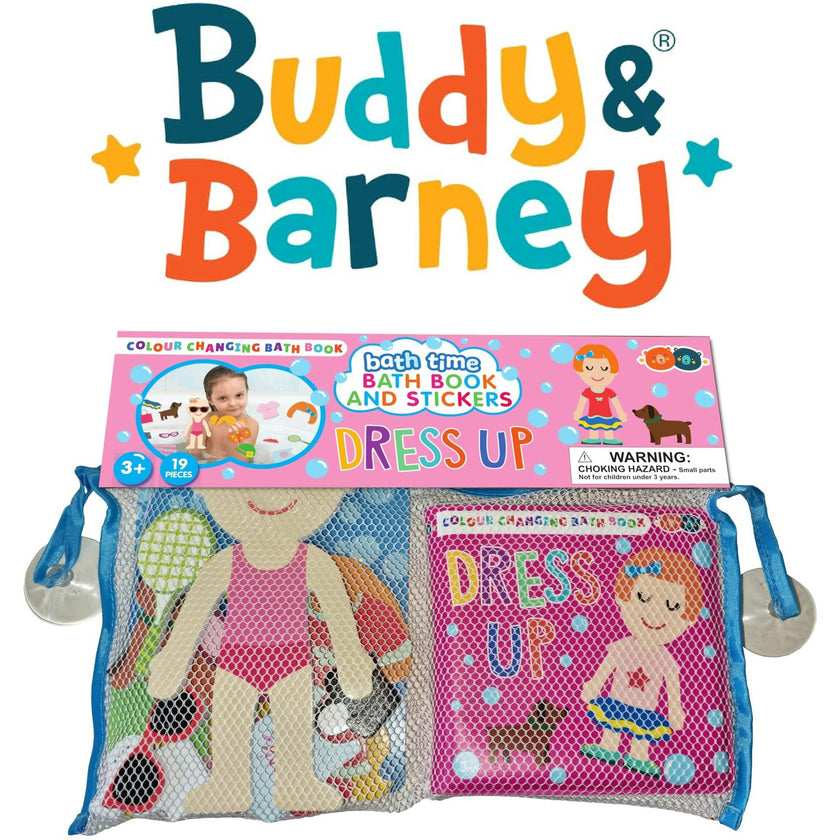 Bath Time: Book & Stickers - Dress Up