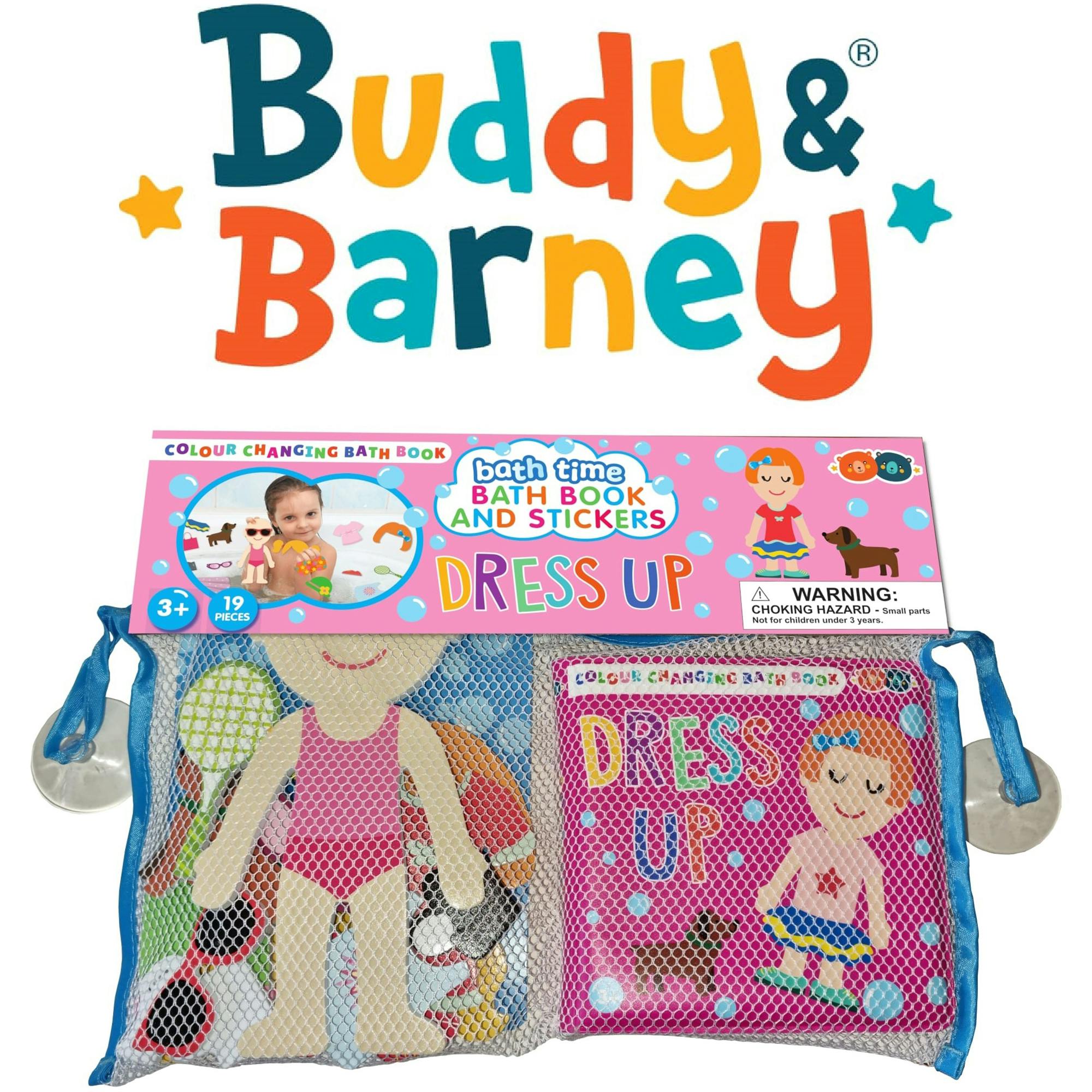 Bath Time: Book & Stickers - Dress Up