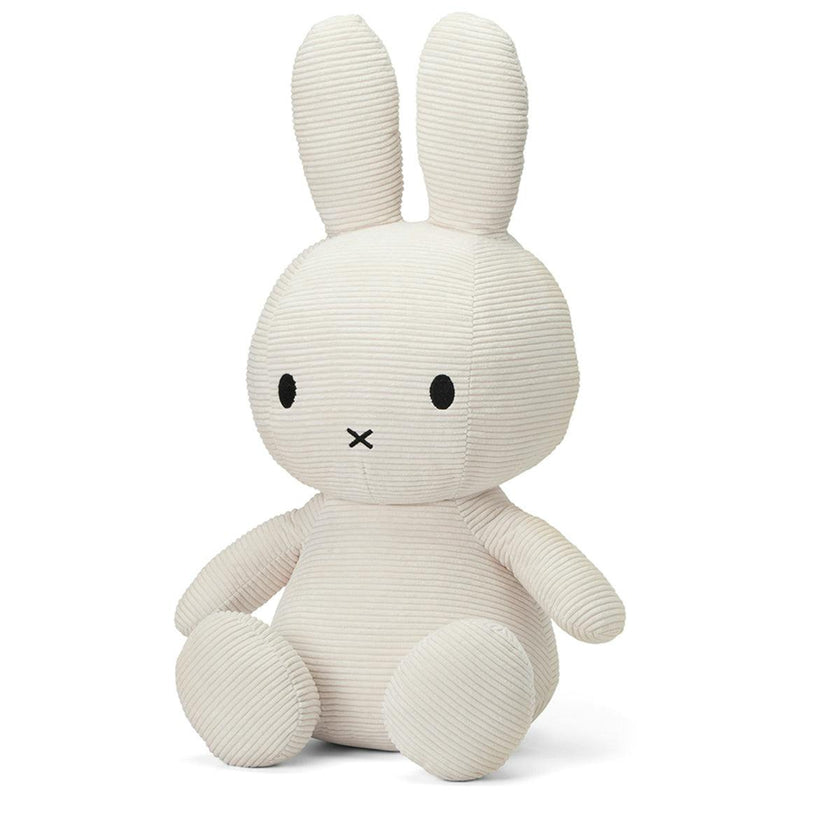 Plush Miffy Corduroy Offwhite 20"