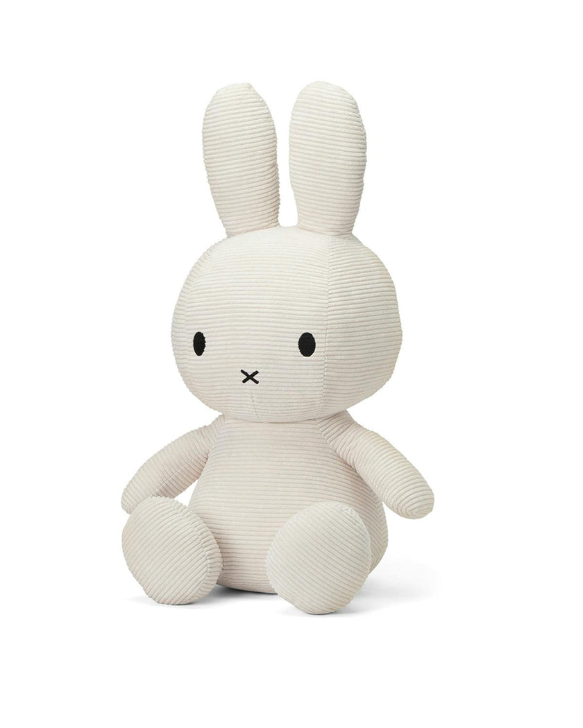 Plush Miffy Corduroy Offwhite 20"