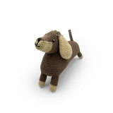 Dachsund Doll 100% organic cotton