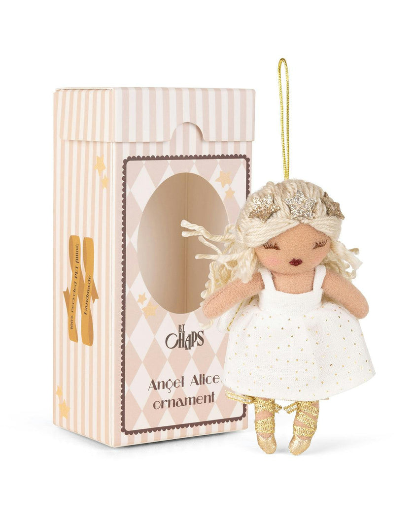 Ornament ANGEL Alice in Giftbox 4"