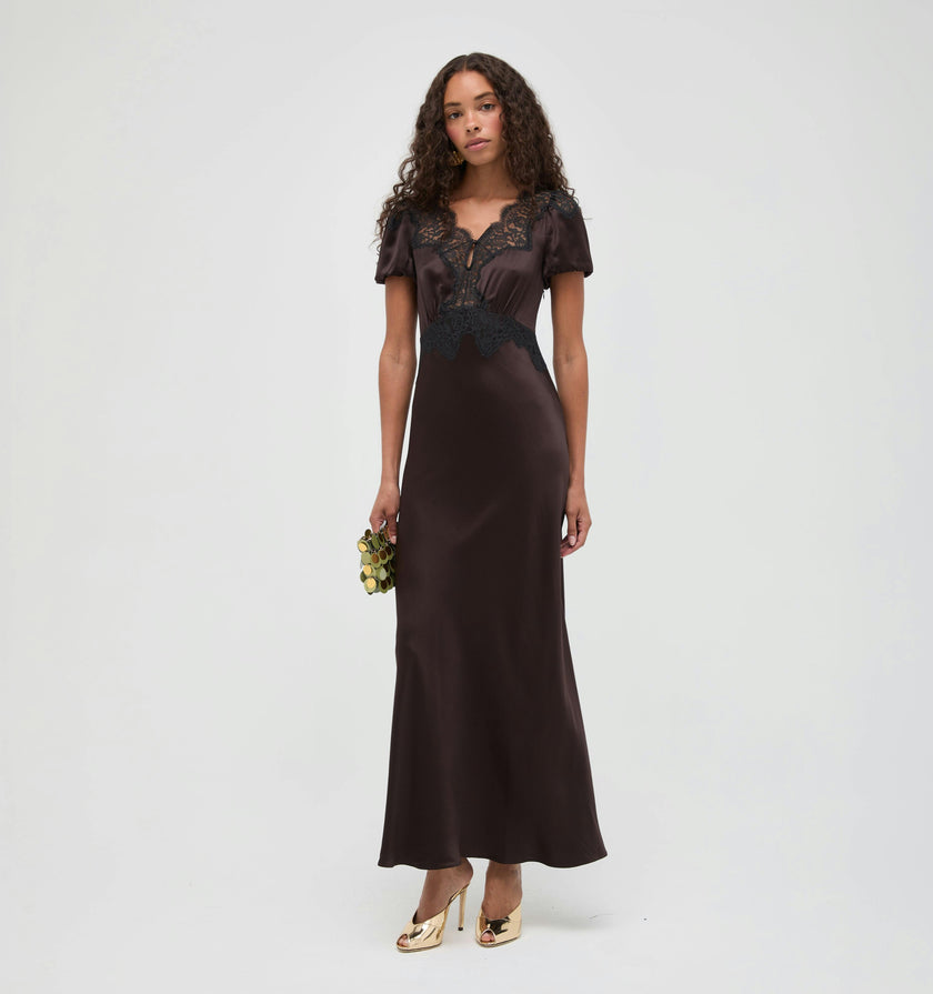 The Oakley Dress -  Chocolate