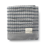 DH Striated Scallop Blanket Blue