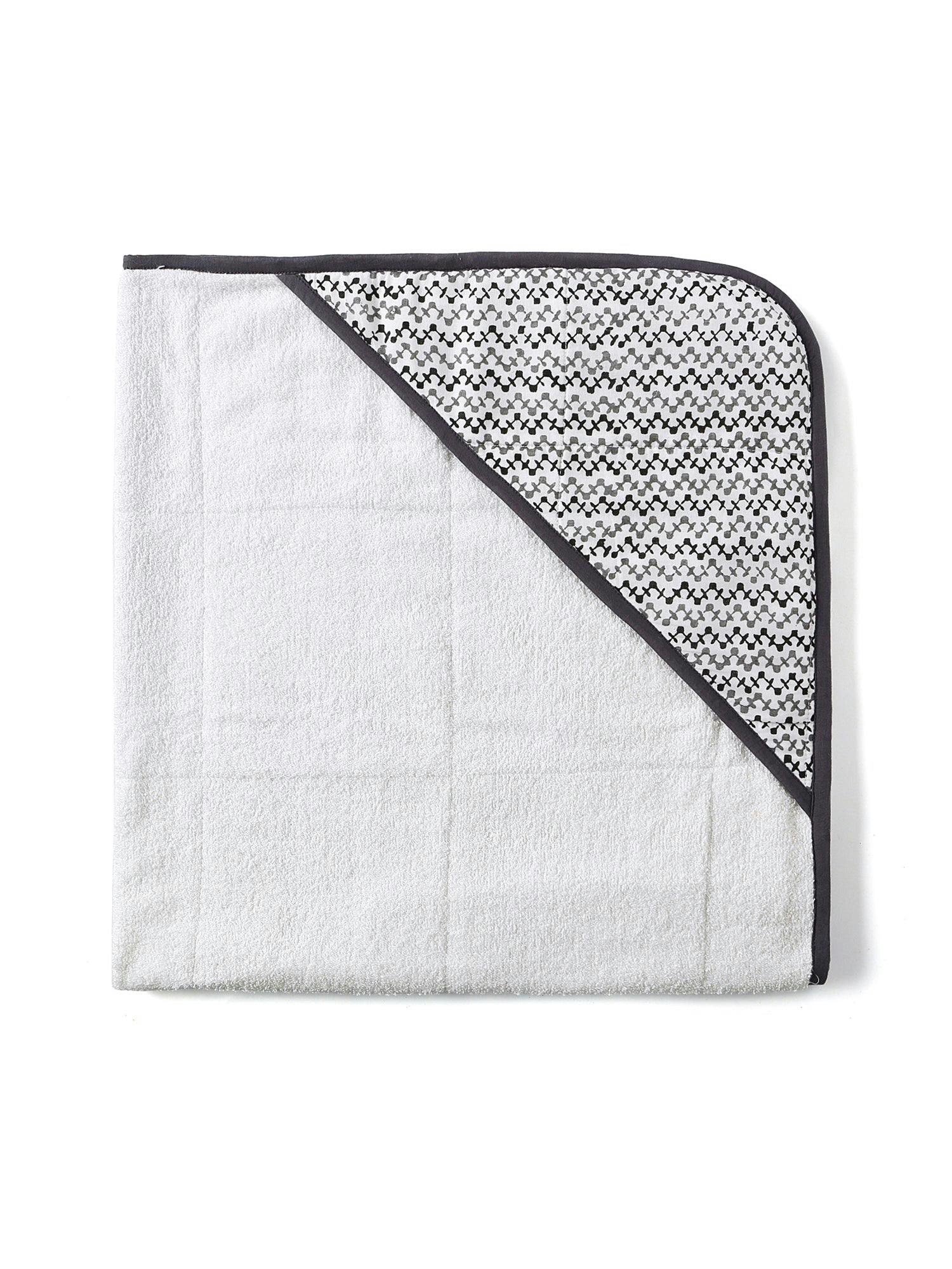 Block-Printed Terry Towel