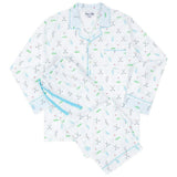 Men's Golf Long PJ Set - Organic Cotton Poplin