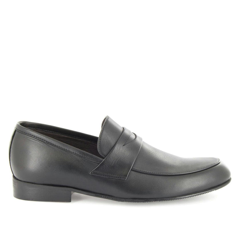 Ceremony Smooth Leather Loafer, Black