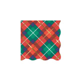 Plaid Mix Small Napkins