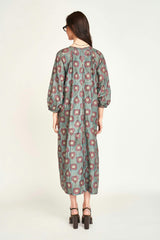Somerset Dress in Mallard Coeur