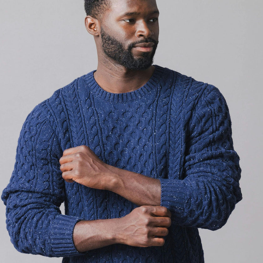 Organic Fisherman Sweater