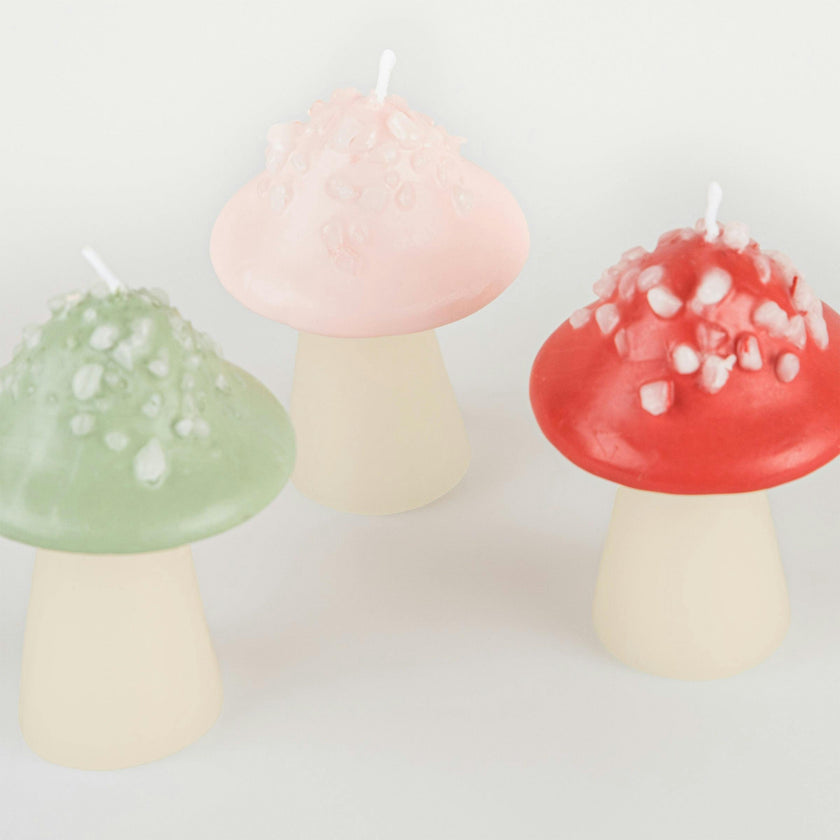 Mushroom Candles