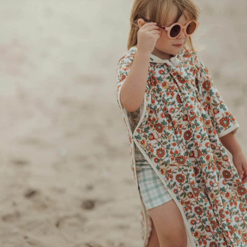 Original Round | Bio-Based · Bendable · Polarized | Blush Bloom + Tortoise