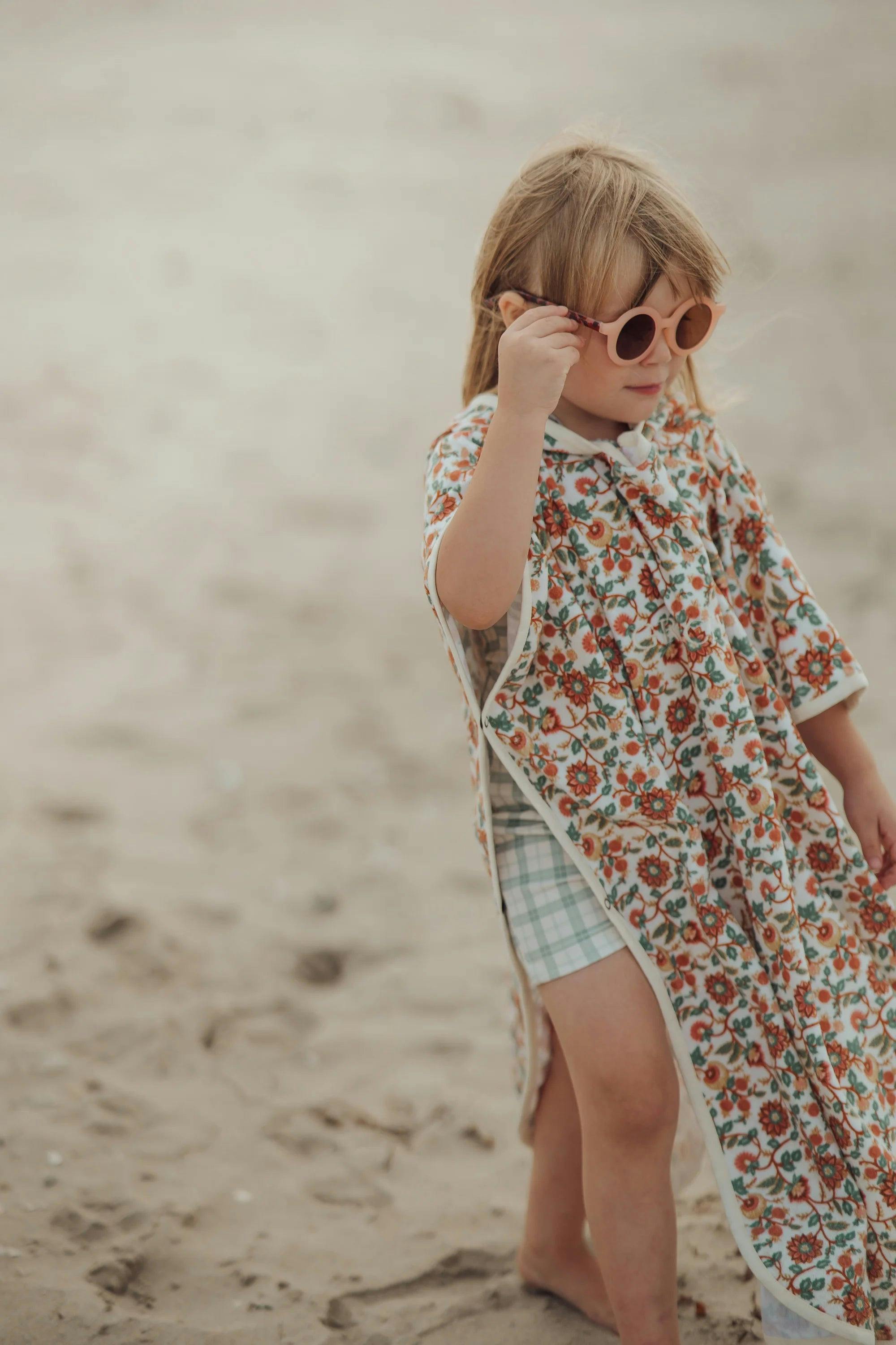 Original Round | Bio-Based · Bendable · Polarized | Blush Bloom + Tortoise
