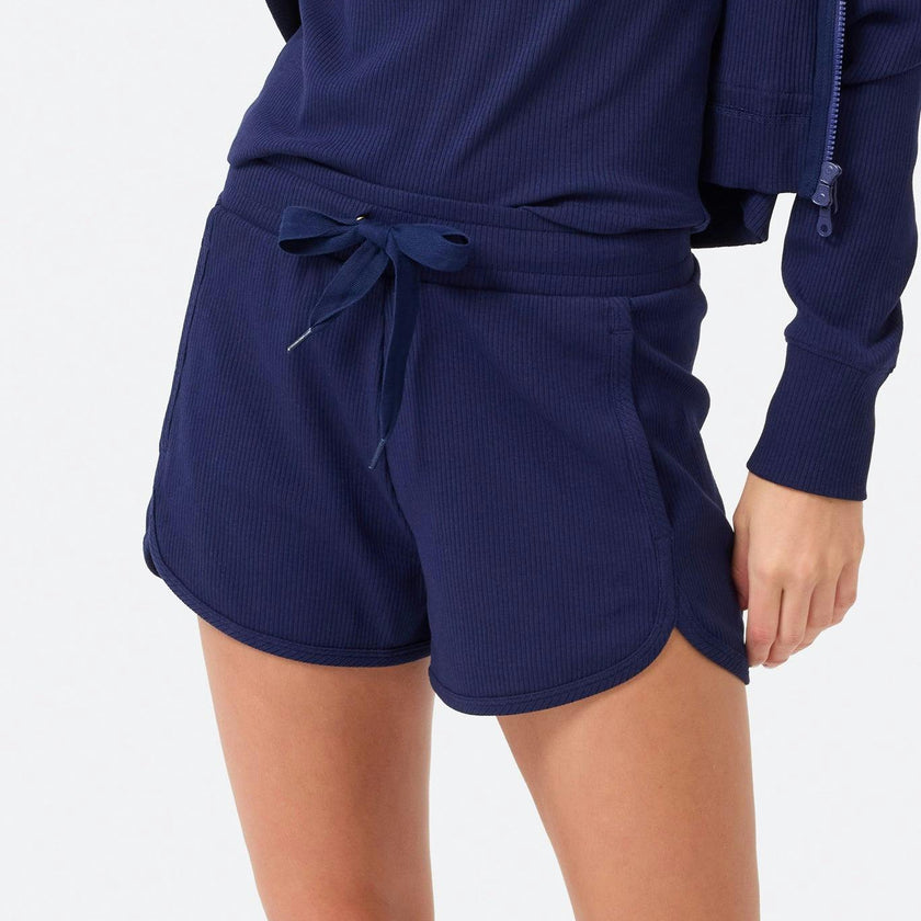 Womens Rib Track Short