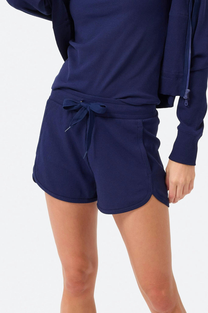 Womens Rib Track Short