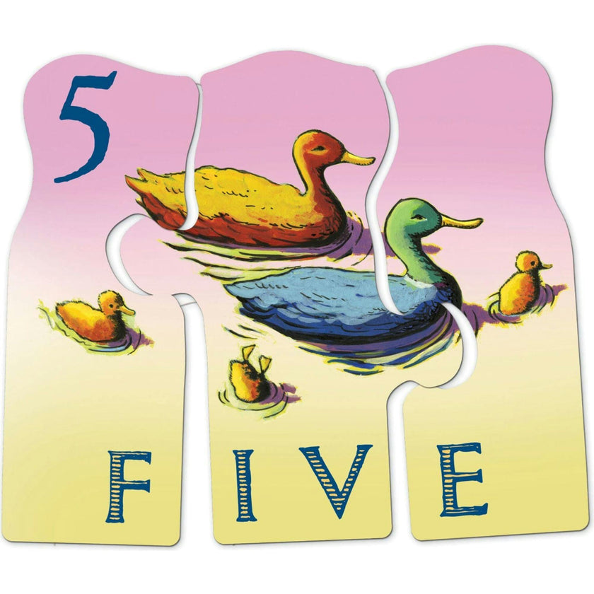 Animal Counting Puzzle Set