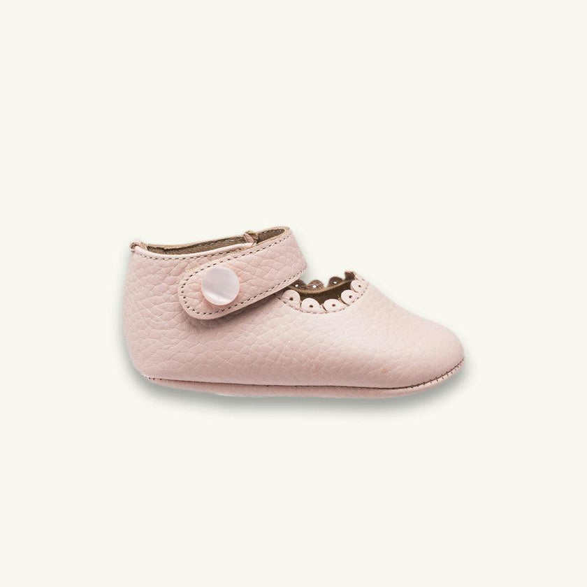 Baby Mary Jane | Pink Leather
