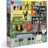 Piece and Love Kitchen Chickens Jigsaw Puzzle