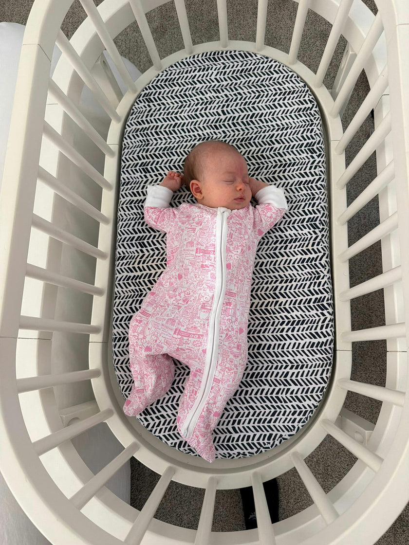 New York City Zip Baby Onesie