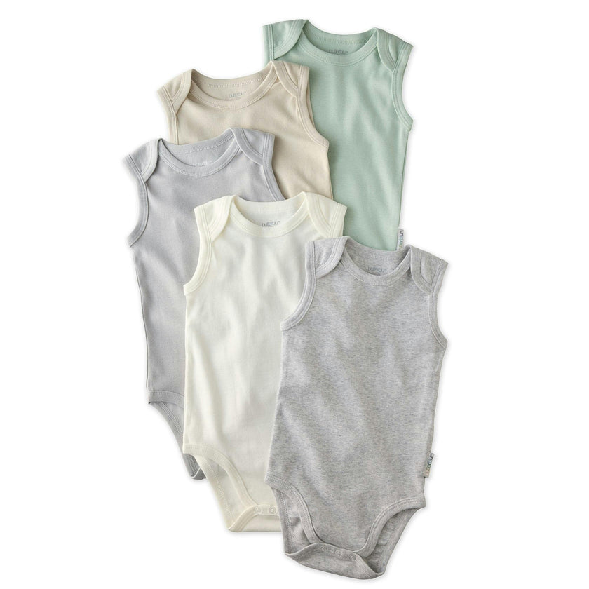 SAM 5-Pack Sleeveless Bodysuits