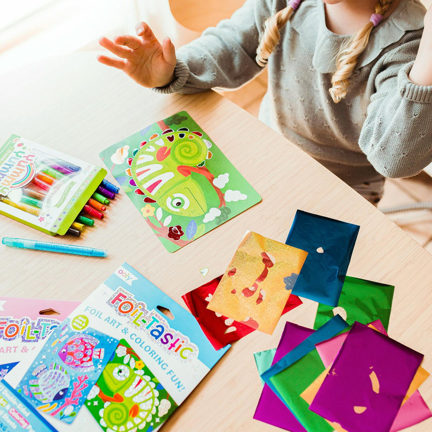 Foil-tastic Foil Art & Coloring Set - Gadgets & Gizmos