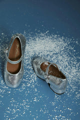 Agnese Heeled Sequins Mary Jane Shoes