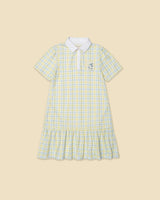 Play Polo Dress in Patch Plaid