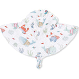 Sailor Sea Creatures - Wide Brim Sun Hat
