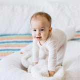 Footie, White