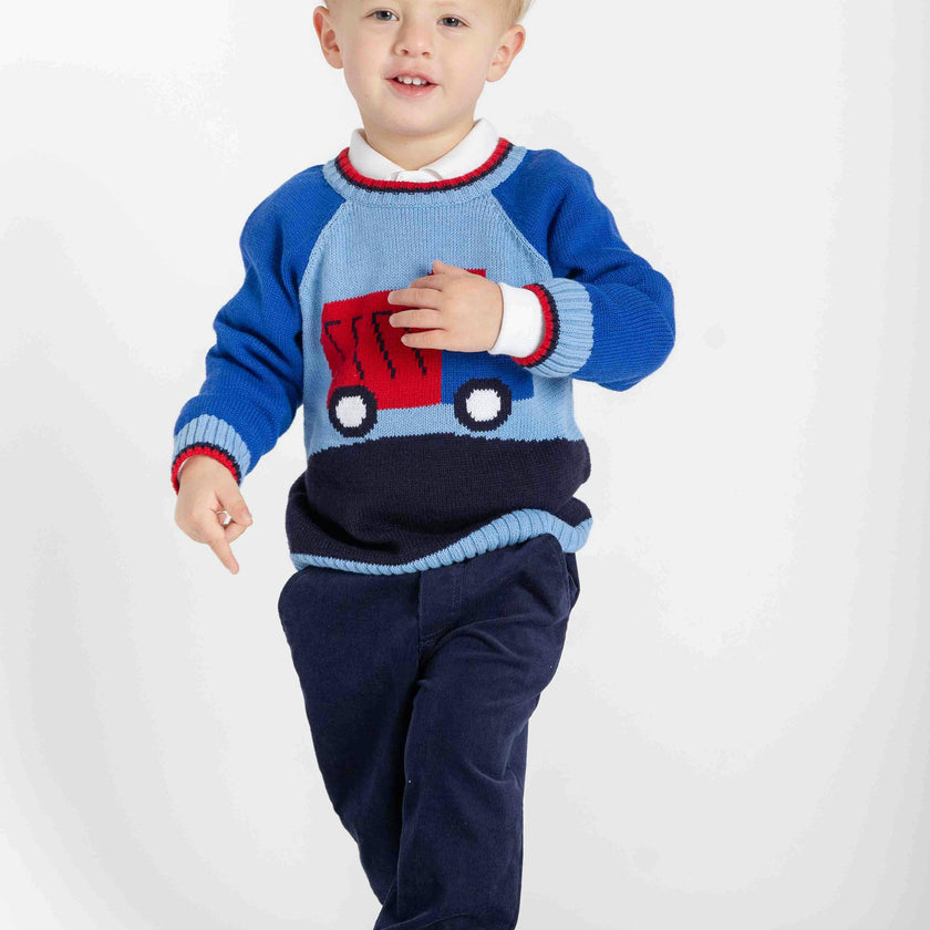Sweater With Dump Truck