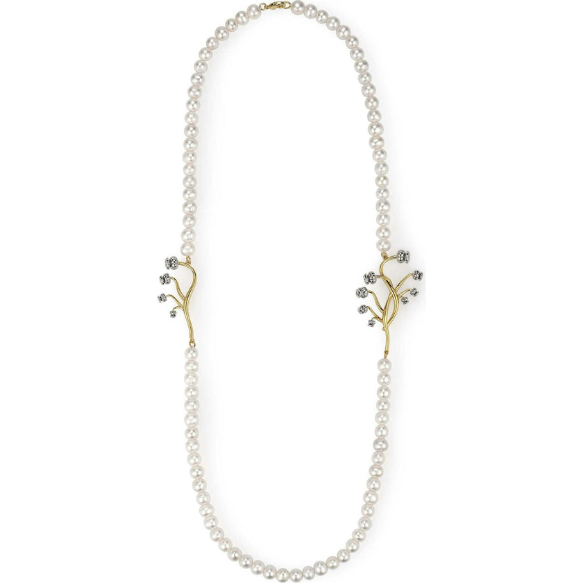 Lily of the Valley Pearl Necklace