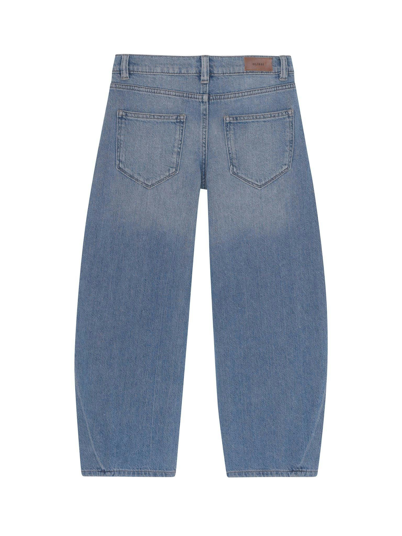 Lilia Relaxed Barrel Jeans | Indigo Rose