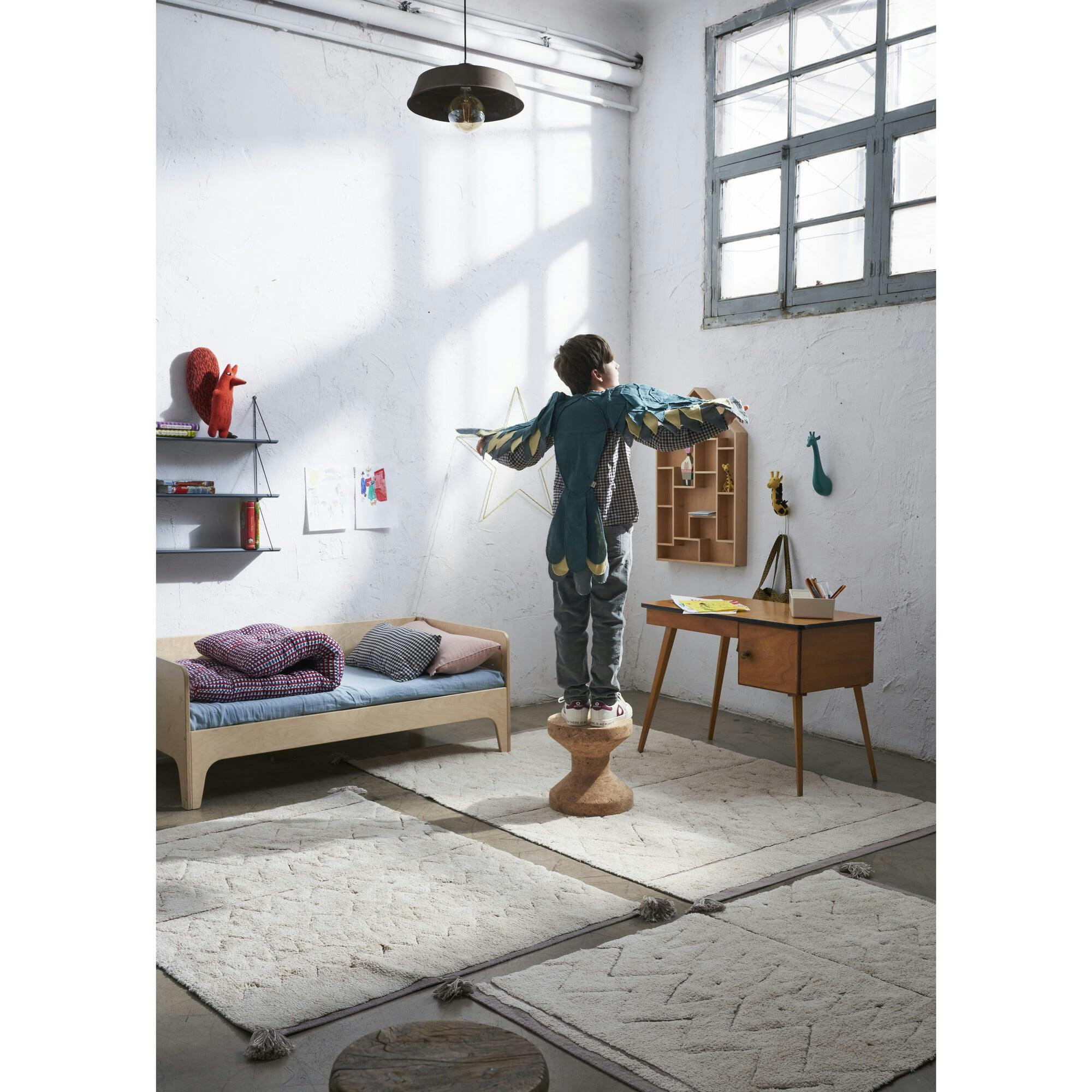 Azteca RugCycled Washable Rug, Natural