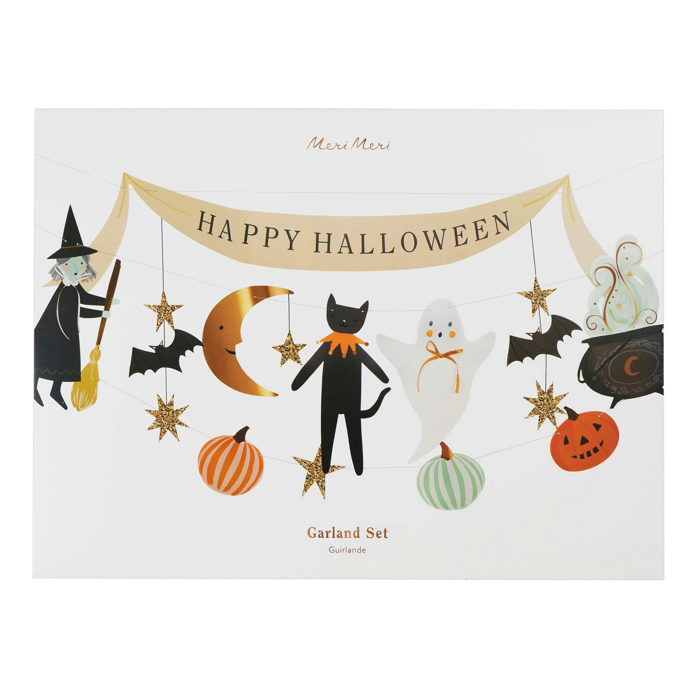 Halloween Characters Garland Set